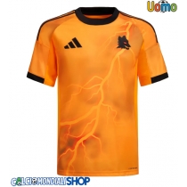 Maglie da calcio AS Roma Lorenzo Pellegrini #7 Seconda Maglia 2025-26 Manica Corta